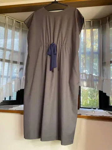 그레이 오버롤 스커트