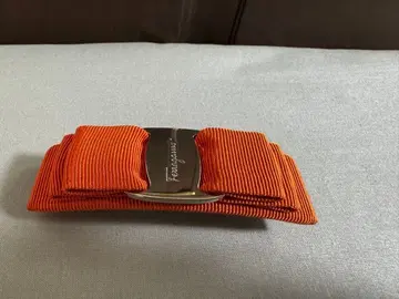 페라가모 리본 헤어 액세서리