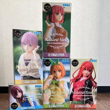 [ 미개봉 ] 5등분의 신부 마지막 축제 시리즈 5자매 컴프 세트