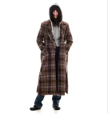 BEEDEN BOXY 더블 롱 코트