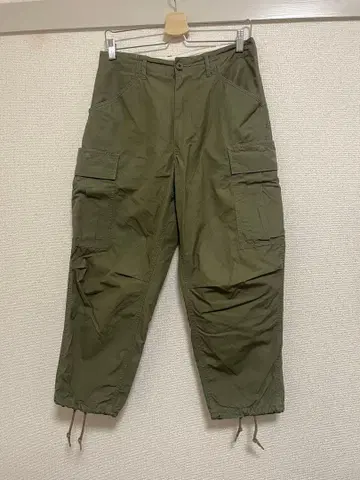 BEAMS 6 포켓 밀리터리 팬츠 립스탑