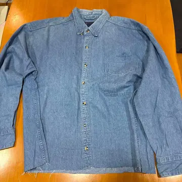 SOUTHBAY 블루 데님 긴팔 셔츠