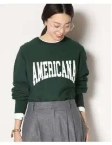 AMERICANA 로고 스웨트