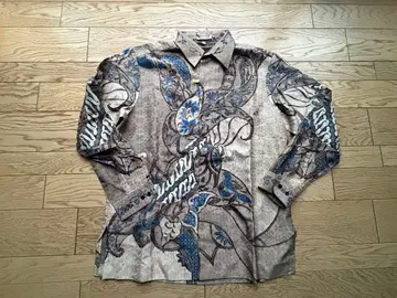 인도네시아 BESTARI 바틱 긴팔 셔츠