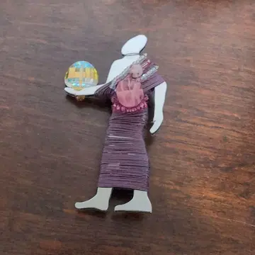 미국 빈티지 리즈테크 Liztech 브로치 작가 작품 액세서리