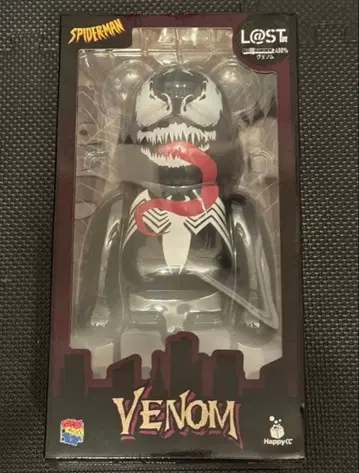 베놈 400% 베어브릭 BE@RBRICK 해피 복권 라스트 원상