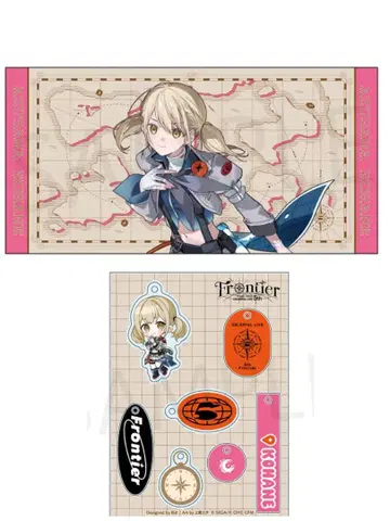 아즈사와 코하네 세카라이 5th 포스터 타월 미니 캐릭터 아크릴 키링