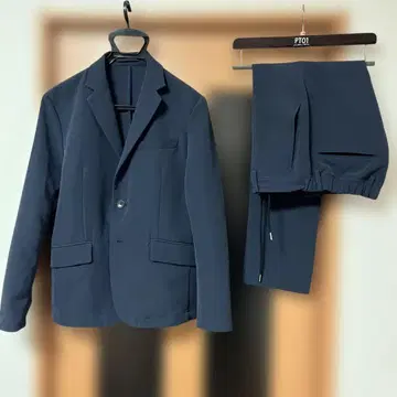 417 에디피스 셋업 4WAY 스트레치 소재 S NVY