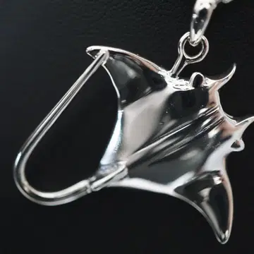 실버 목걸이 펜던트 목걸이 만타 하와주 마린 펜던트