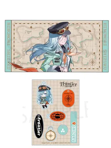 히노모리 시즈쿠 세카라이 5th 포스터 타월 미니 캐릭터 아크릴 키링