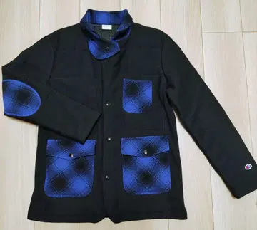 Champion 리버스 위브 M 블랙/블루