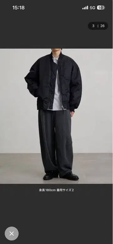 퍼블릭 도쿄 MA-1 블랙 사이즈 01