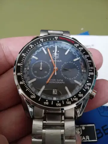 최종 가격 인하 BENYAR 크로노그래프 손목시계