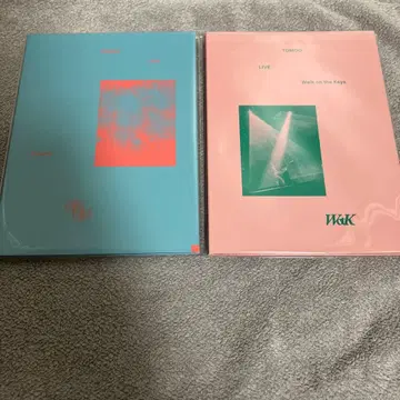 TOMOO LIVE Blu-ray 3장과 특전 1개