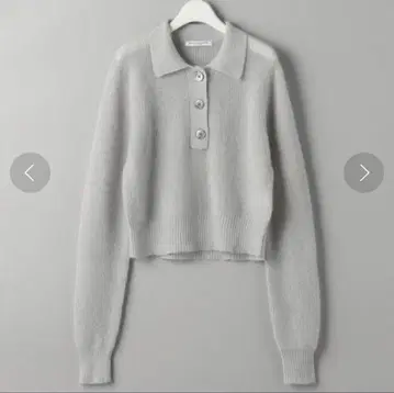 SALE BEAUTY&YOUTH 모헤어 블렌드 컴팩트 폴로 니트 풀오버