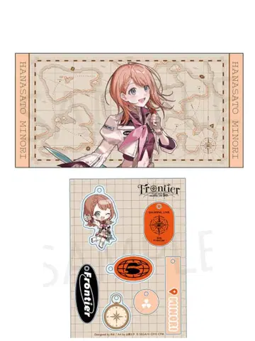 하나사토 미노리 세카라이 5th 포스터 타월 미니 캐릭터 아크릴 키링