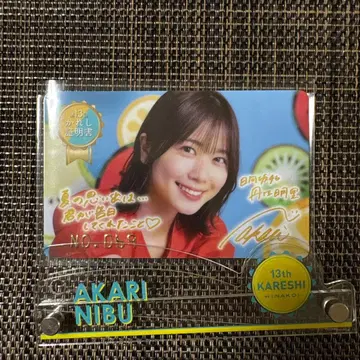 니부 아카리 히나코이 제13회 연인 인증서