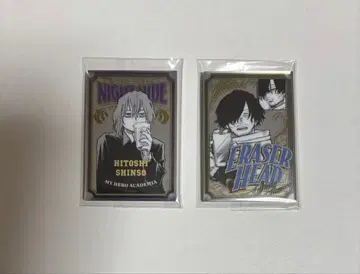 히로아카 원화전 펍 미러풍 아크릴 스티커 이레이저 헤드 아이자와 신소