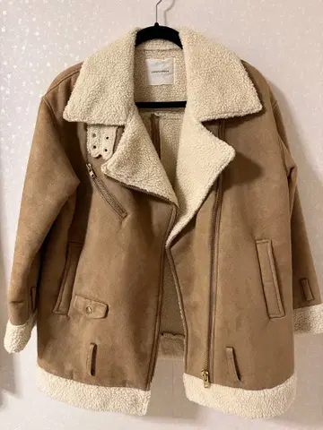 LagunaMoon 무스탕 보아 자켓 코트