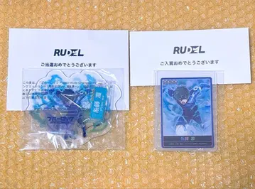 블루 록 PWC 이토시 린 아크릴 스탠드 트레이딩 카드 세트