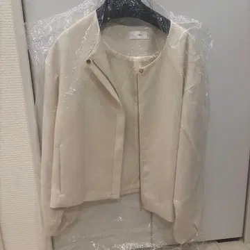 index 아이보리 노카라 자켓 L 사이즈