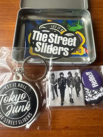 THE STREET SLIDERS 투어 굿즈