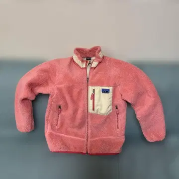 patagonia 핑크 플리스 자켓 L (12)
