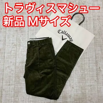 새상품 캘러웨이 트래비스 매튜 코듀로이 카키 M 사이즈