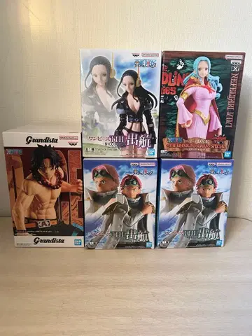 원피스 피규어 4세트