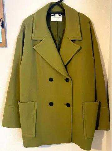 [ PUBLIC TOKYO ] 빅 칼라 오버 사이즈 숏코트 사이즈 2