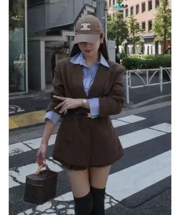 아지메 포켓 테일러드 자켓