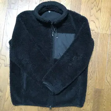 블랙 M 완판템 UNIQLO 방풍 아우터 플리스 자켓