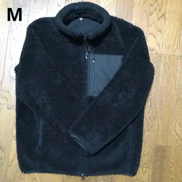 블랙 M 완판템 UNIQLO 방풍 아우터 플리스 자켓