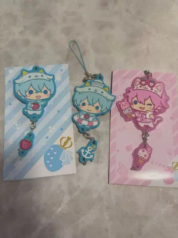 스토푸리 코론/사토미/러버 키링/3개 세트