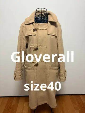 베이지 더플 코트