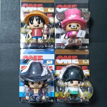 원피스 빵손 웍스 소프트 비닐 피규어 루피 초파 조로 등