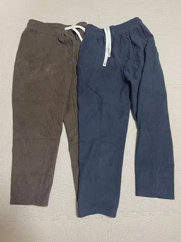 다크엔젤 속기모 팬츠 그레이&다크 브라운 테일러드 2색 세트