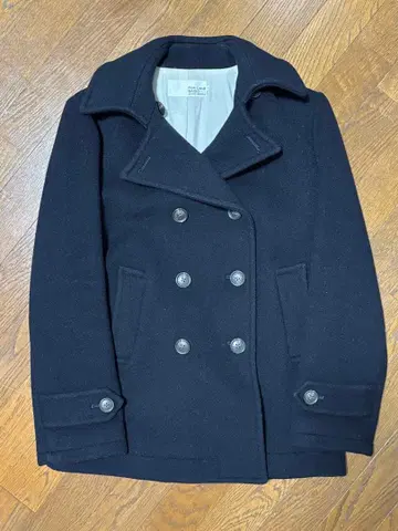 Pink Label BASIC 네이비 피 코트