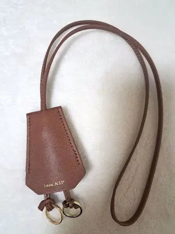 Lazo_N33 브라운 가죽 키 크로셰