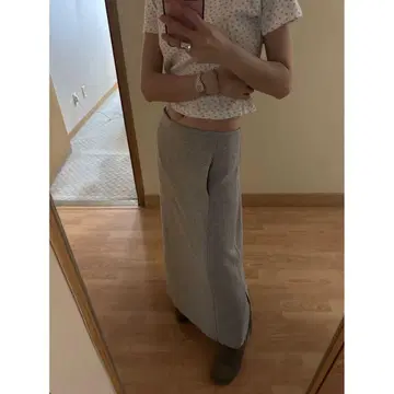 Ribbonbit Flow 스커트 Gray