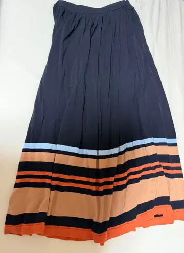 DEMYLEE 플레어 스커트 S 네이비