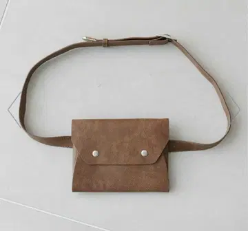 [새상품급] Discoat 미니 웨스트 파우치 브라운