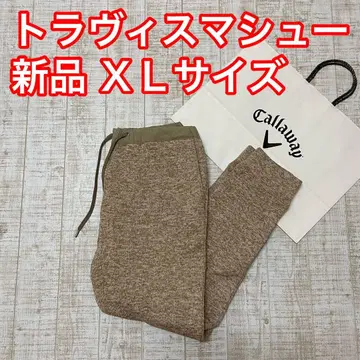 새상품 캘러웨이 트래비스 매튜 속기모 팬츠 베이지 XL 사이즈