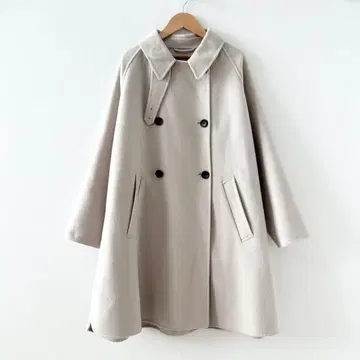 새상품급 유나이티드 애로우즈 리버 판초 코트 베이지 XS