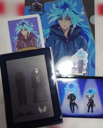 트위스테 이그니하이드 의상 스티커 클리어 파일 티켓 홀더 외