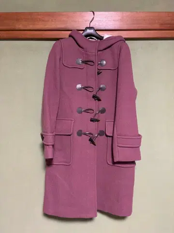 BLUE LABEL CRESTBRIDGE 핑크 더플 코트 36