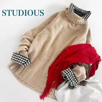 STUDIOUS 터틀 니트