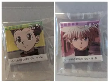 헌터헌터 곤 키루아 캔뱃지