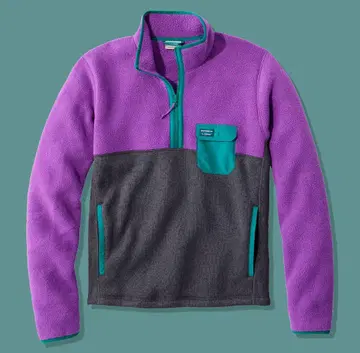 L.L.Bean 스웨터 플리스 쉘파 하이브리드 풀오버 시착만 한 상품