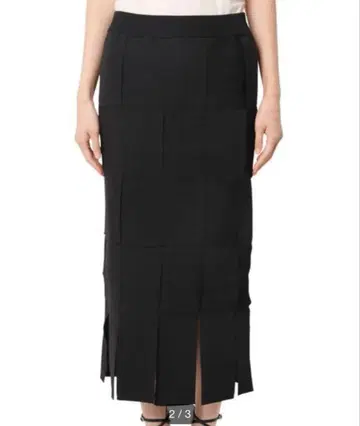 르쉘블루 Basket Knitted Skirt 플리츠 스커트